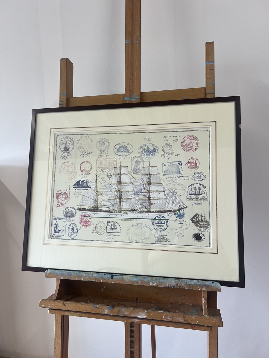 Prent van “Gorch Fock”