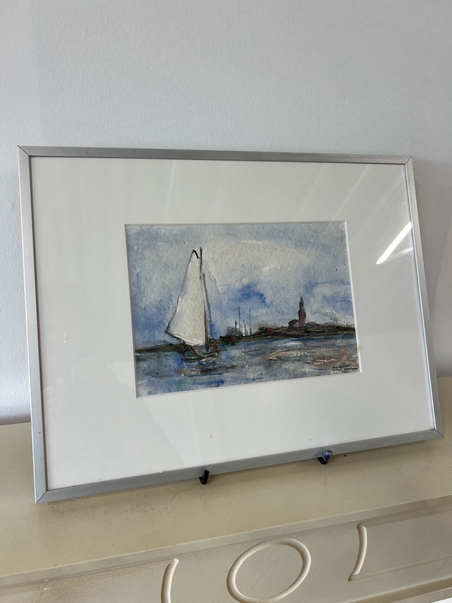 Aquarel “Hindeloopen”  Maya Wildevuur 