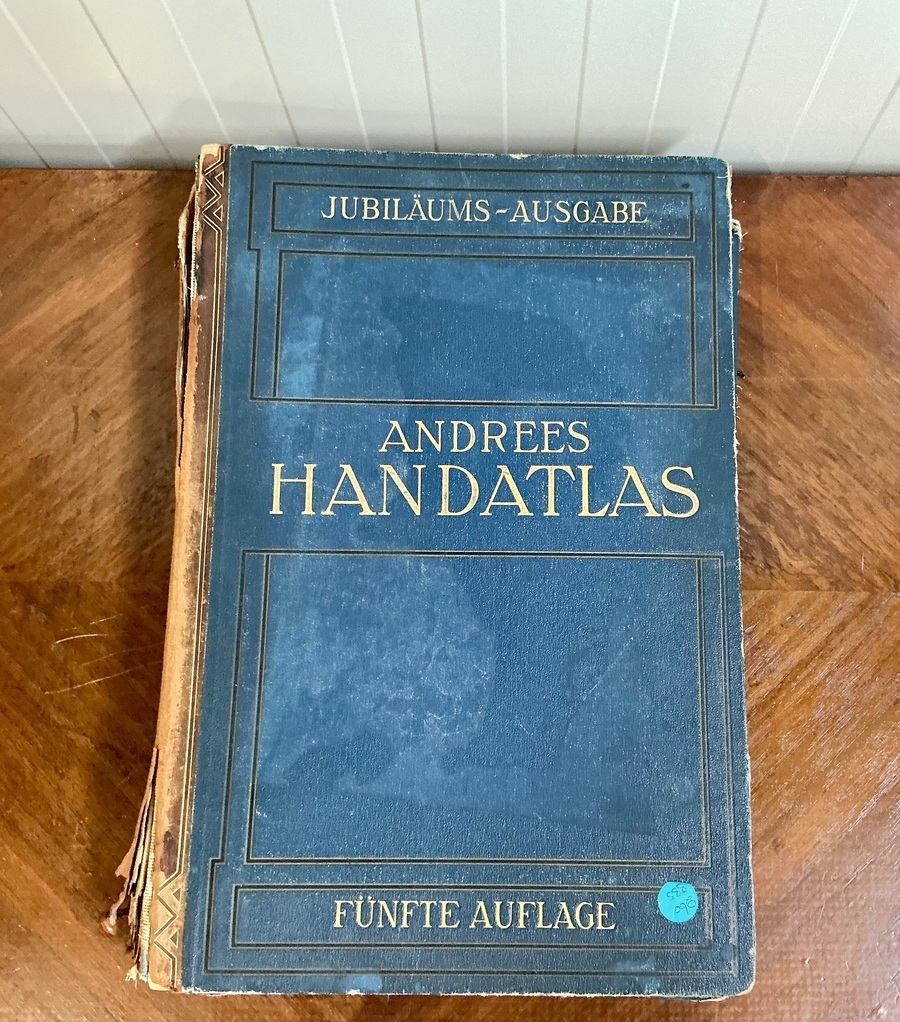 Andrees Allgemeiner Handatlas – Jubiläumsausgabe, 5e Auflage, 1909