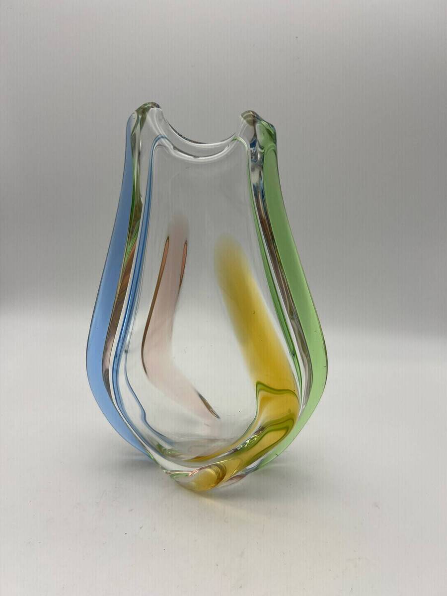 František Zemek – Mstišov Glassworks ‘Rhapsody’ vaas, Tsjechoslowakije, jaren 1950.