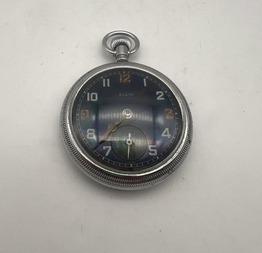 Origineel Brits Militair Zakhorloge uit de Tweede Wereldoorlog – Elgin G.S.T.P.
