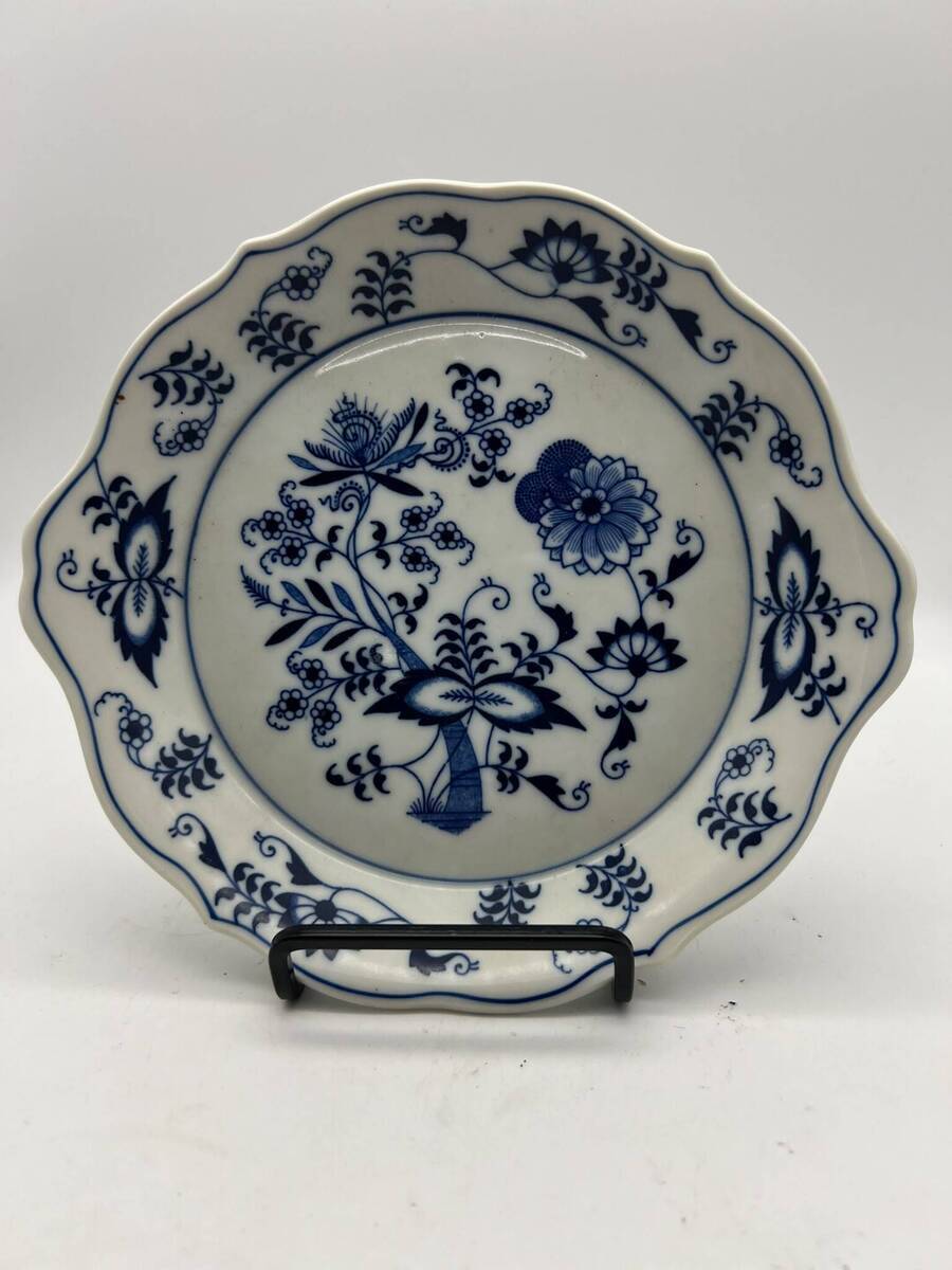 Blue Danube Japan – decoratief bord in blauw-wit